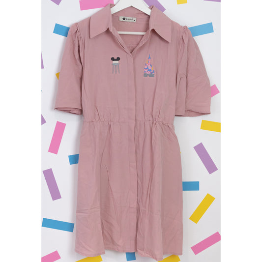 Sample - DLP Castle/Tower Shirt Pink Dress