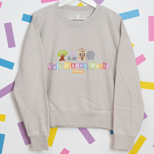 Sample - WDW Printed Womens Jumper - Medium