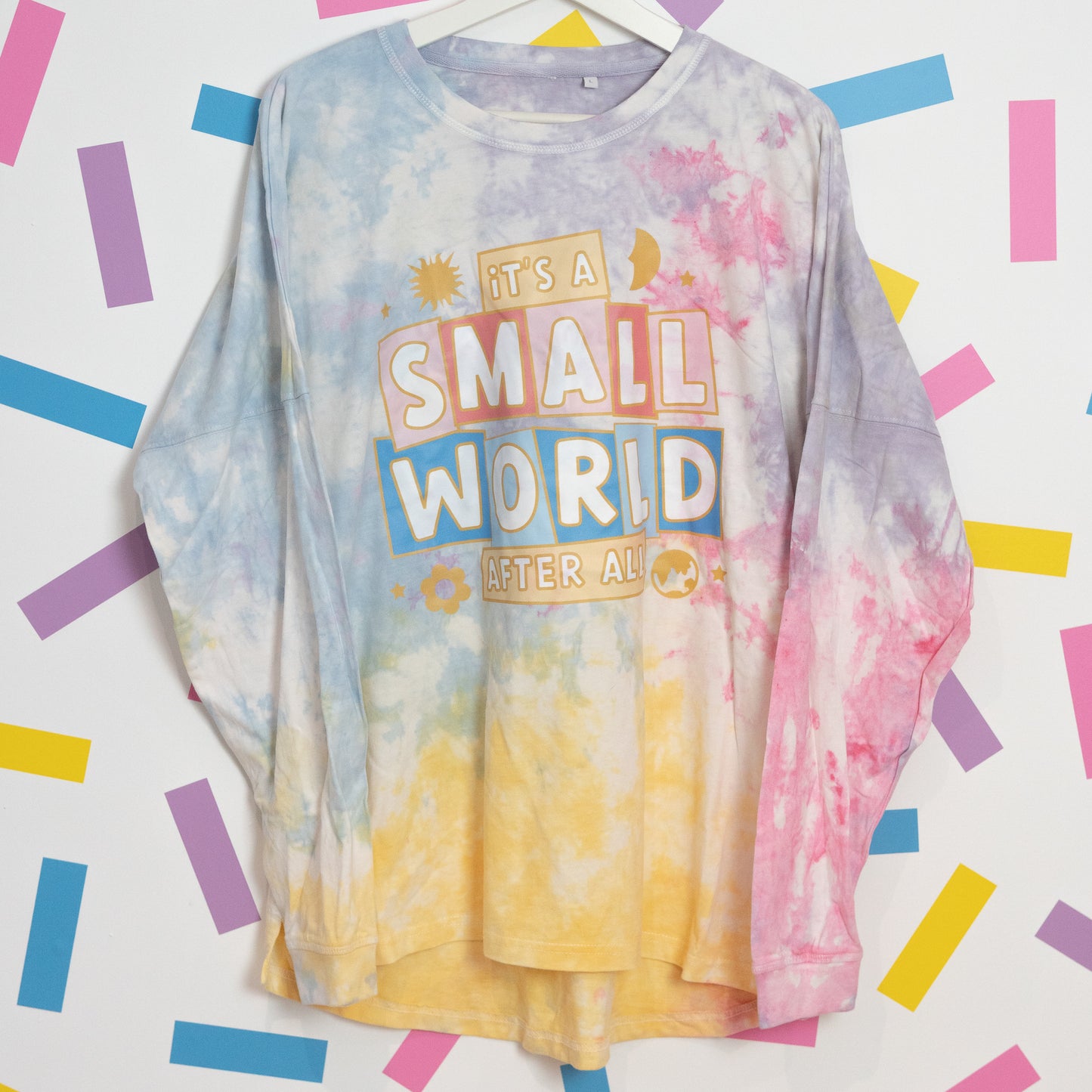 Sample - It's A Small World Tie Dye Jersey