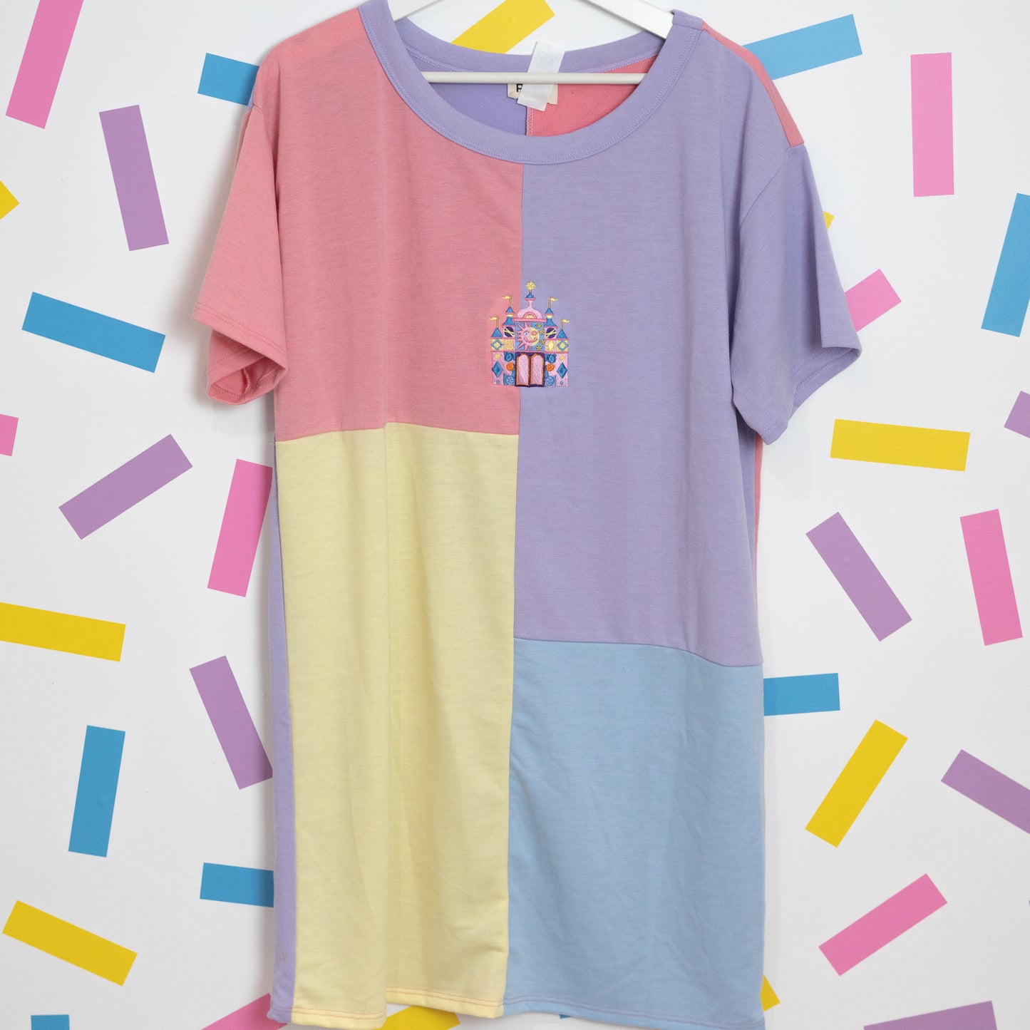 Sample - Small World Pastel Tee Dress