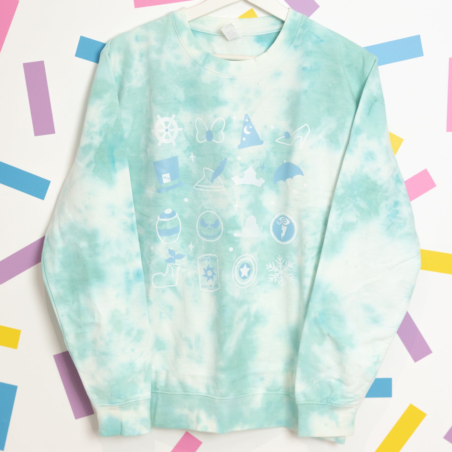 Sample - Disney Icons Tie Dye Jumper