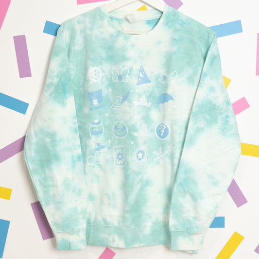 Sample - Disney Icons Tie Dye Jumper