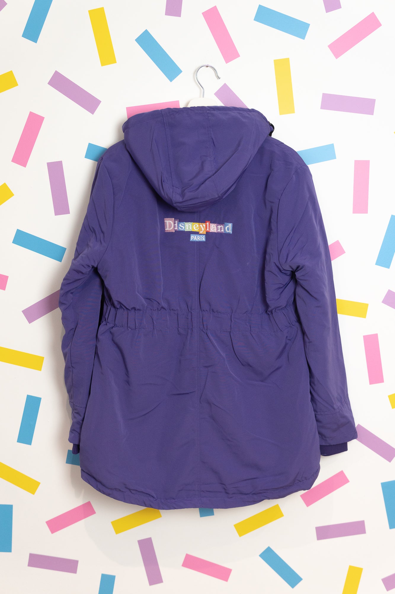 Sample - Disneyland Paris Embroidered Purple Coat - M/10-12UK