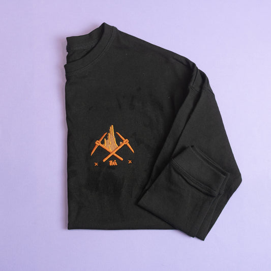 Sample - Thunder Mountain Black Jersey - Kids