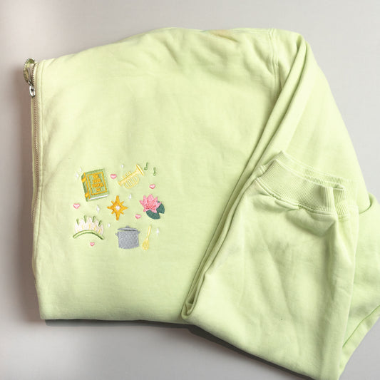 Seconds - Tiana Green Zip Up Hoodie - 2XL