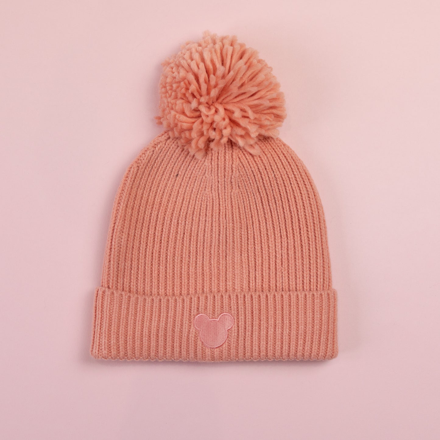 Sample - Mickey Pink Pom Pom Beanie