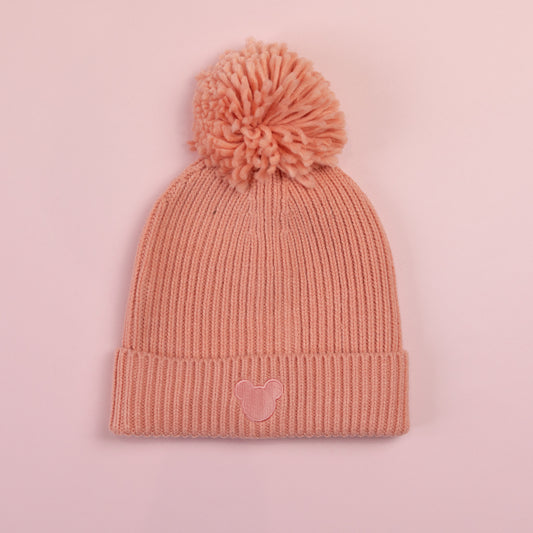 Sample - Mickey Pink Pom Pom Beanie