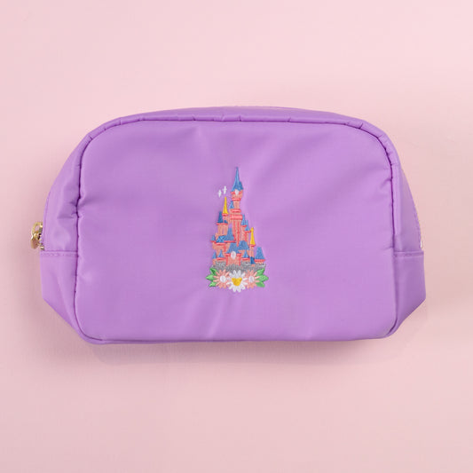 Sample - DLP Floral Castle Purple Bumbag
