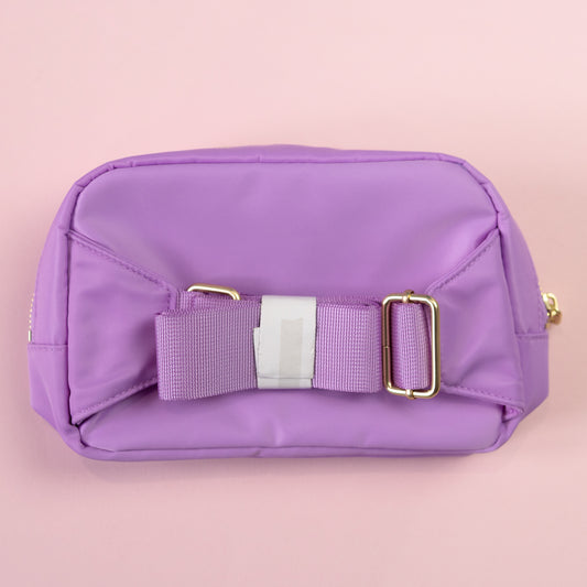 Sample - DLP Floral Castle Purple Bumbag
