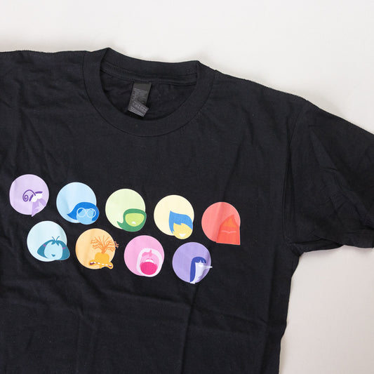 Sample - Inside Out Black T-Shirt - Kids 7/8Years
