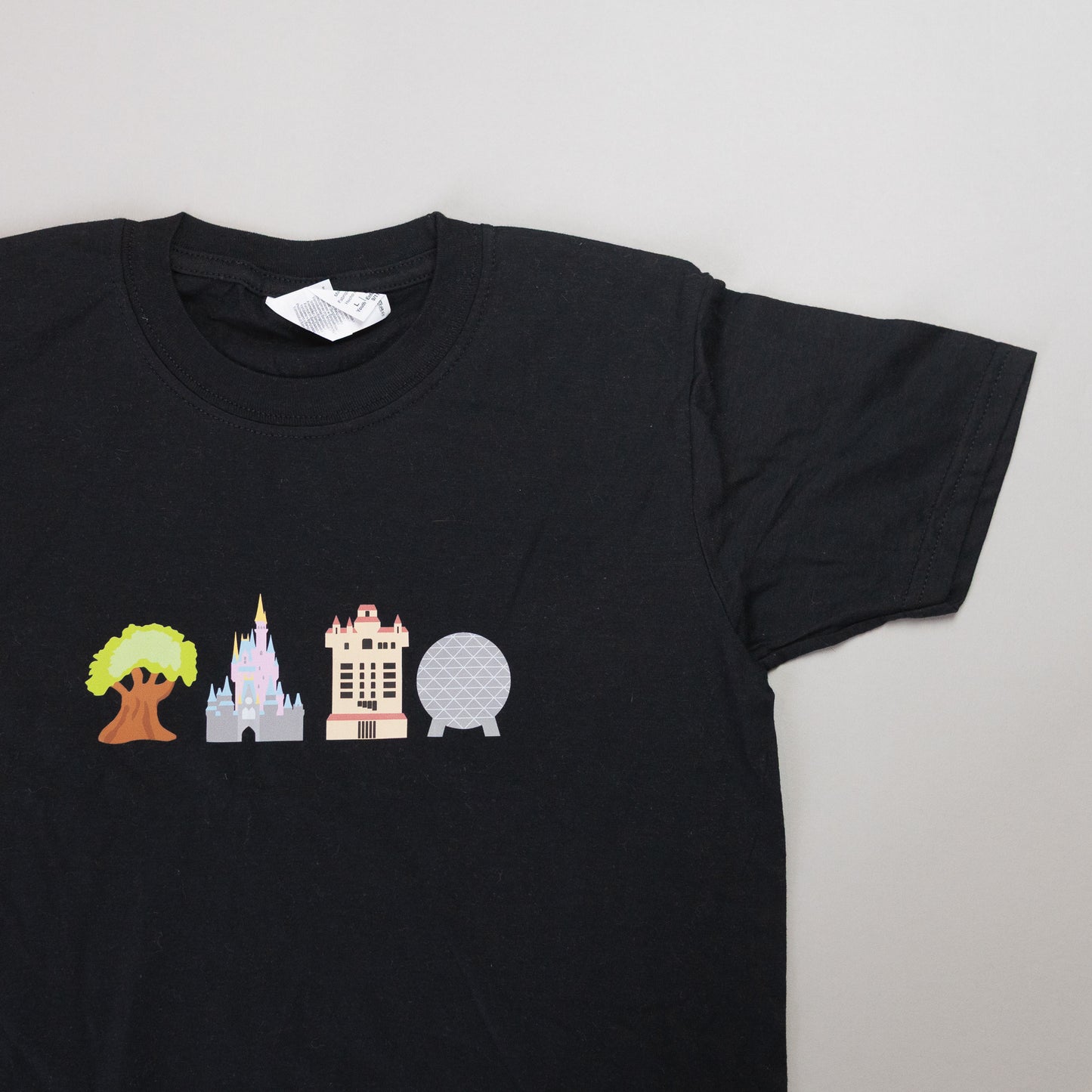 Sample - WDW Black T-Shirt - Kids 9/11Years