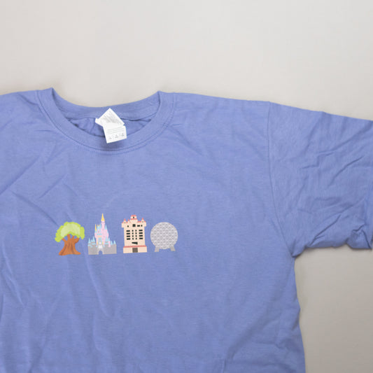 Sample - WDW Violet T-Shirt - Kids 9/11Years