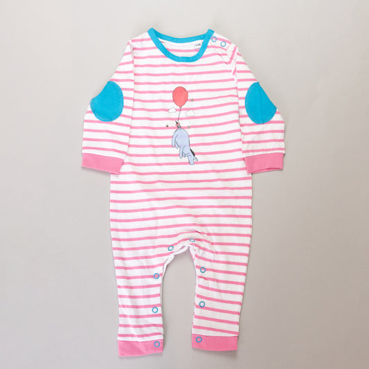 Sample - Eeyore Blue Stripe Baby Grow - 3/6Mnths