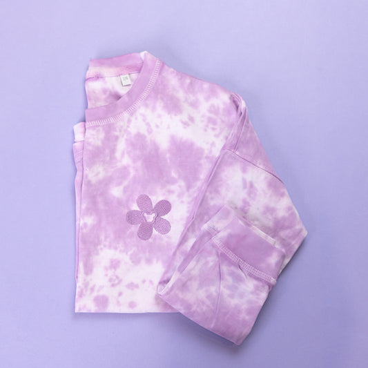 Sample - Mickey Flower Tie Dye Jersey - Kids 7/8Years