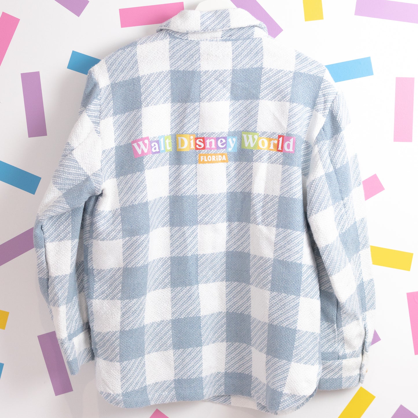 Sample - WDW Embroidered Check Jacket