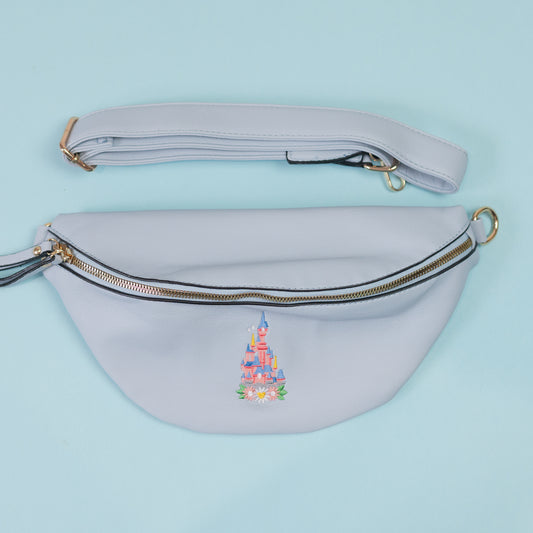 Sample - DLP Castle Cross Body Bag - Blue