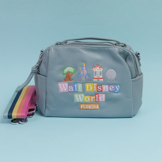 Sample - Walt Disney World Blue Cross Body Bag