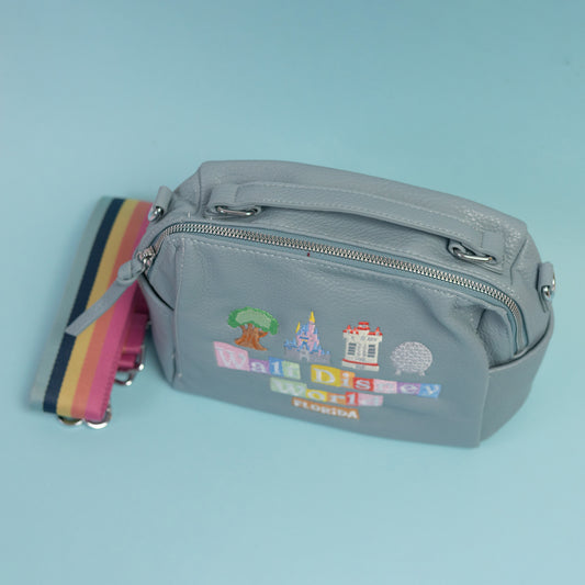 Sample - Walt Disney World Blue Cross Body Bag