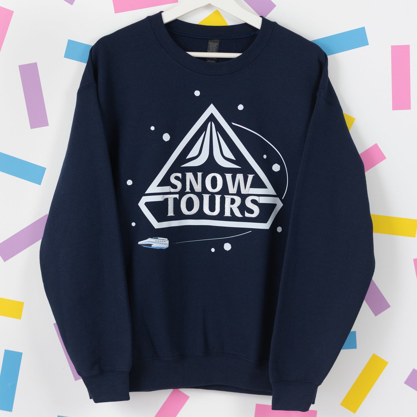 Snow Tours – Navy Christmas Jumper