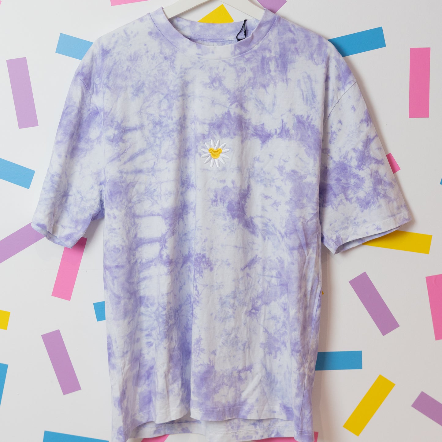 Sample - Mickey Daisy Tie Dye Purple T-Shirt - Small