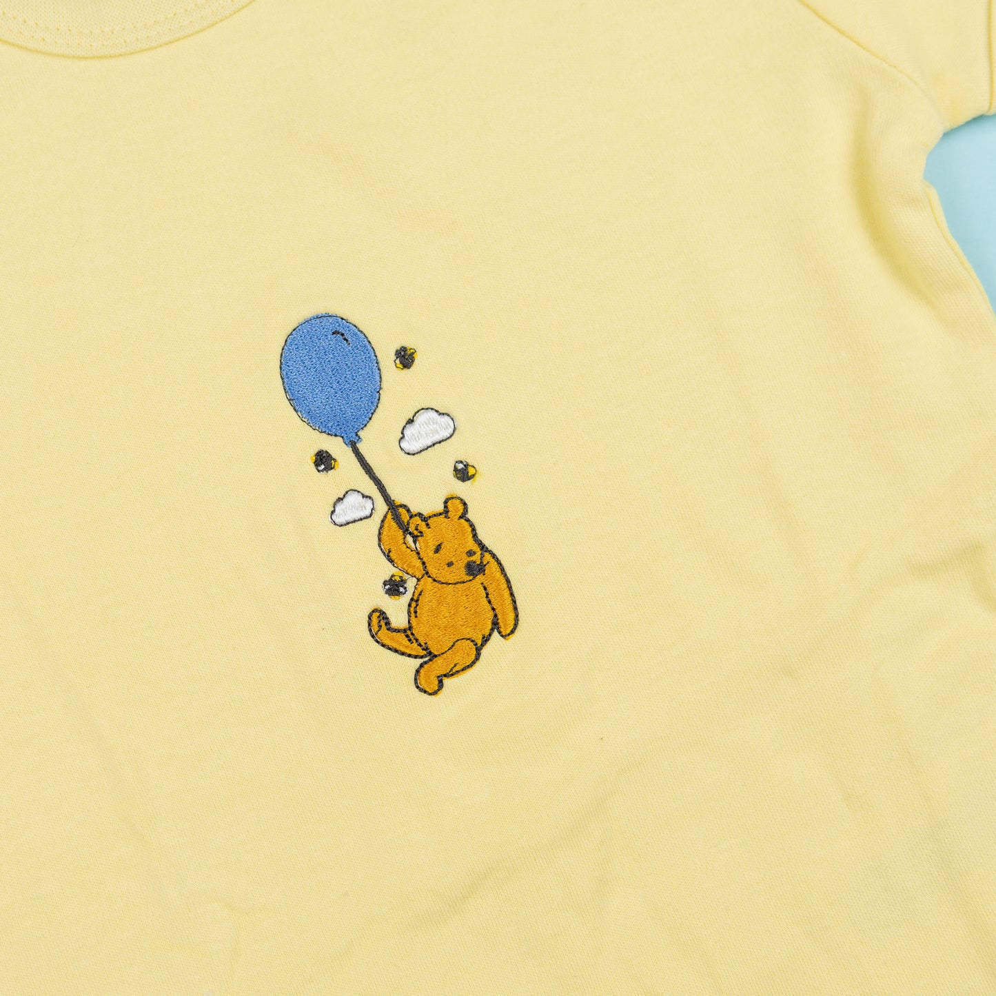 Sample - Winnie Balloon Yellow Baby Bodysuit