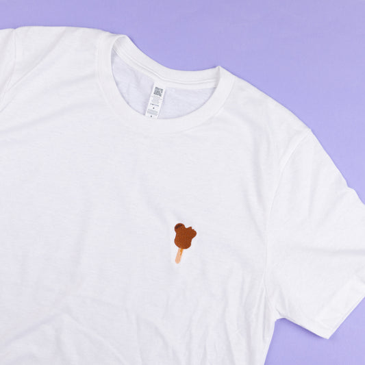 Sample - Mickey Ice Cream White T-Shirt