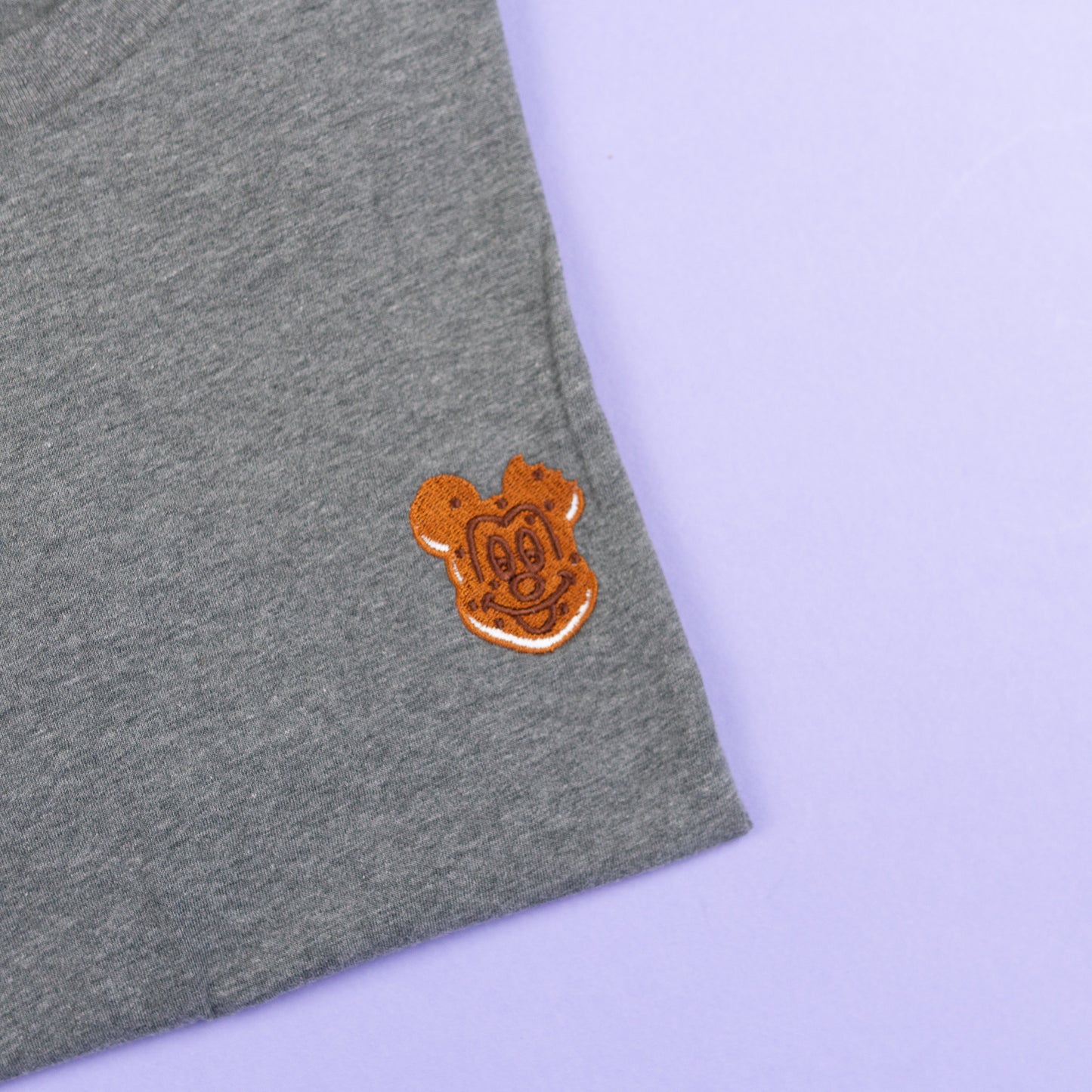 Sample - Mickey Ice Cream Bar Grey T-Shirt