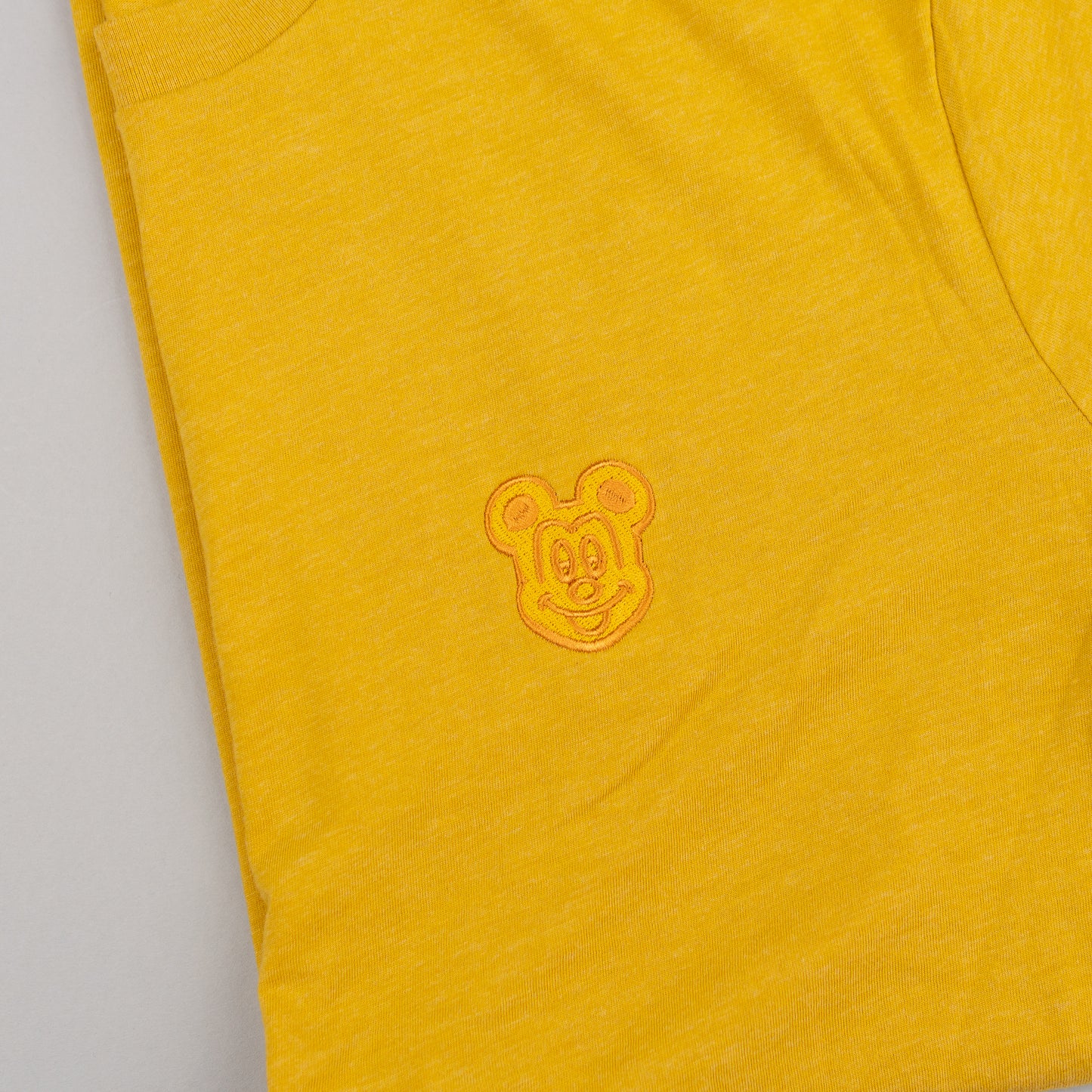 Sample - Mickey Waffle Mustard T-Shirt