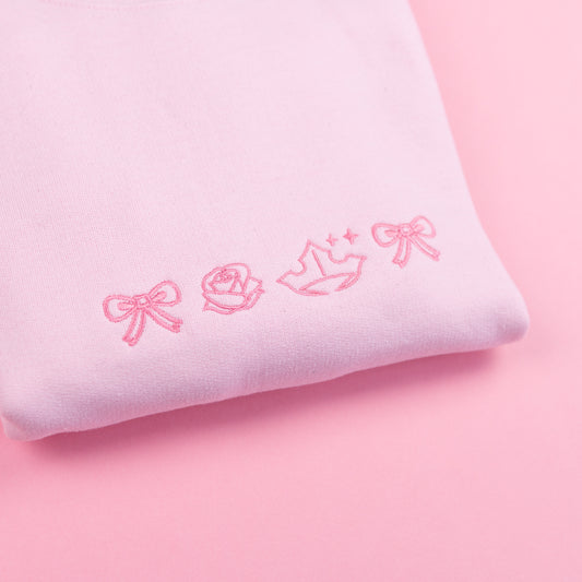 Sample - Aurora Icons Embroidered Jumper