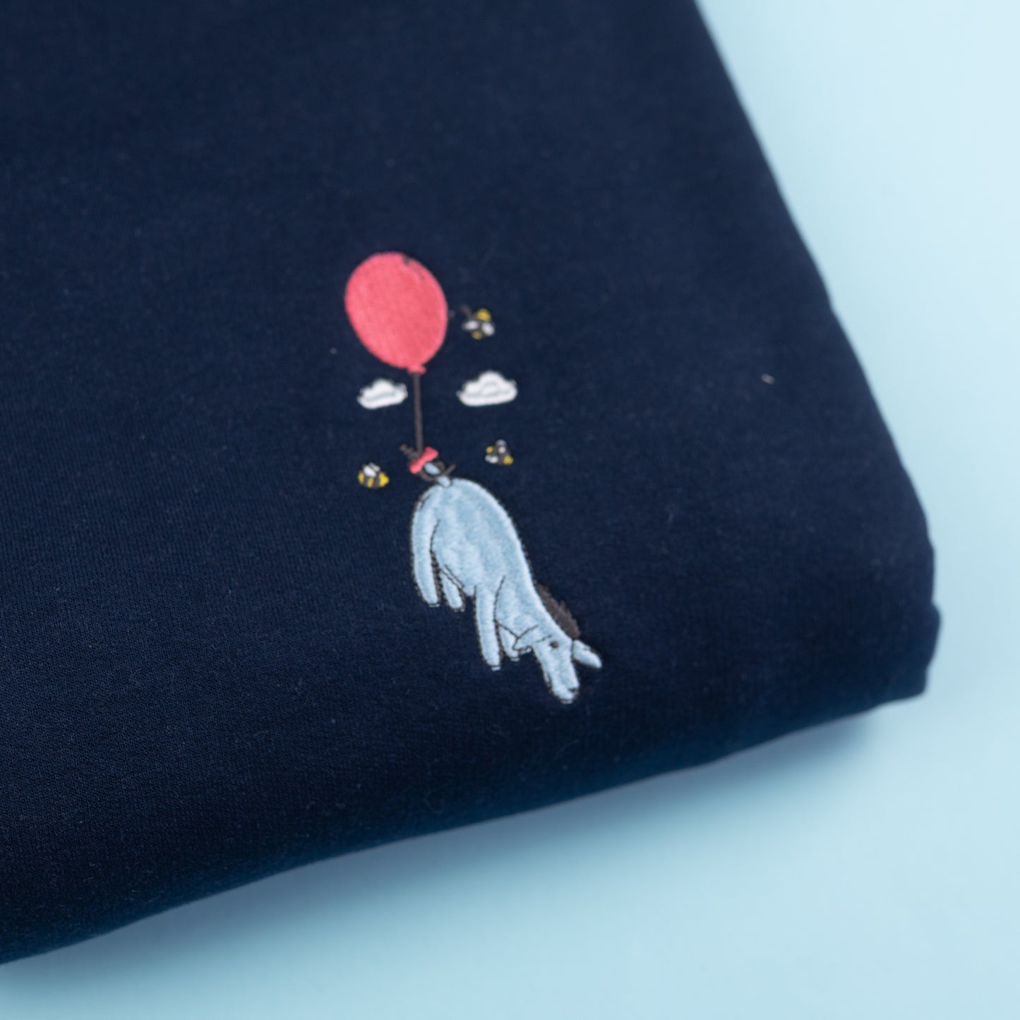 Sample - Eeyore Navy Embroidered Jumper
