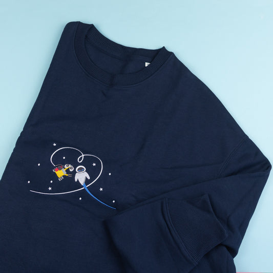 Sample - Wall-e & Eve Embroidered Jumper