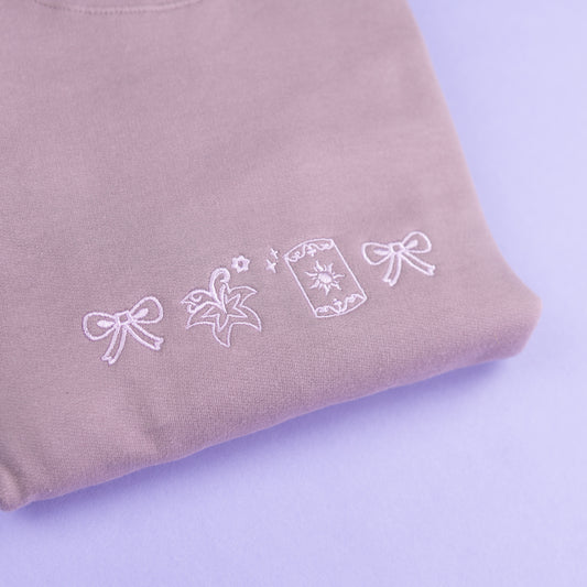 Sample - Rapunzel Icons Embroidered Jumper