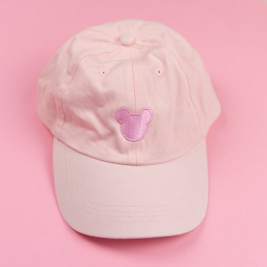 Sample - Minimal Mickey Light Pink Baseball Cap