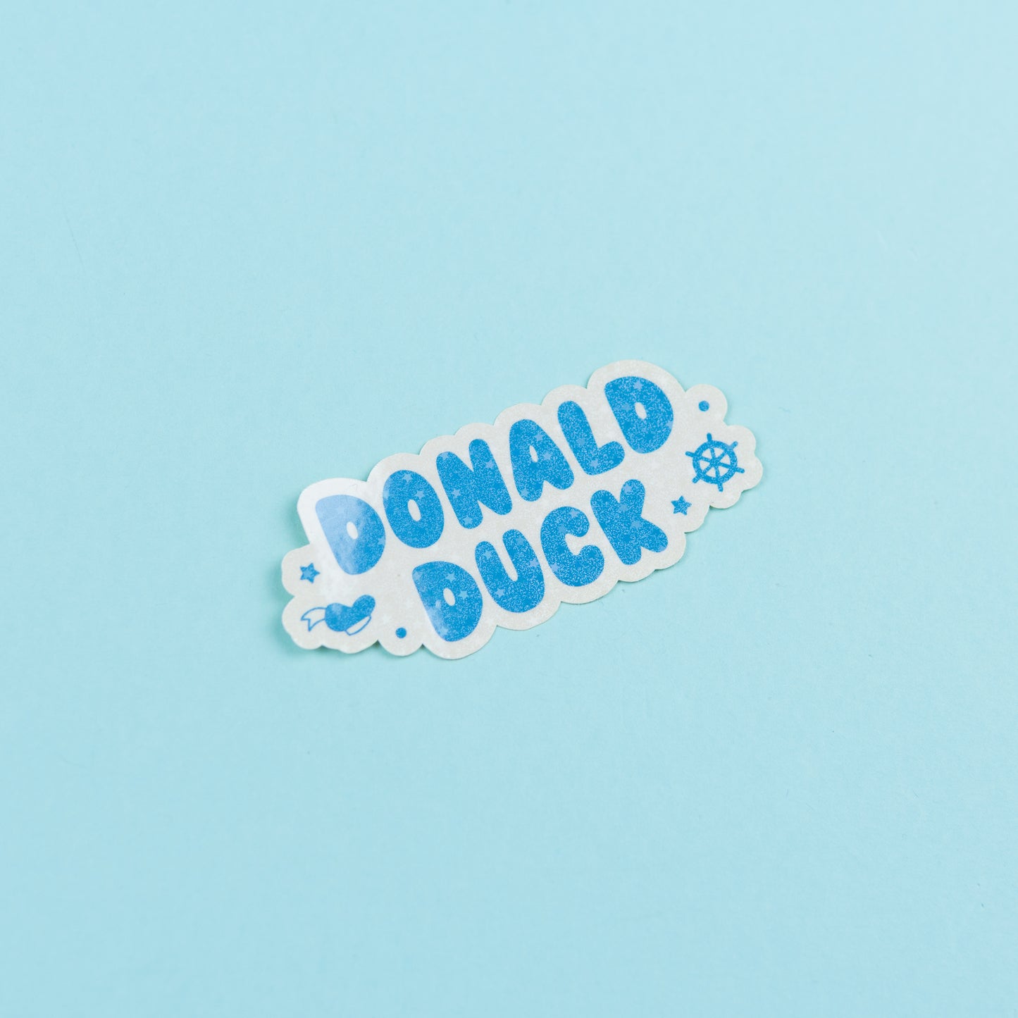 Donald Duck Sparkly Vinyl Stickers