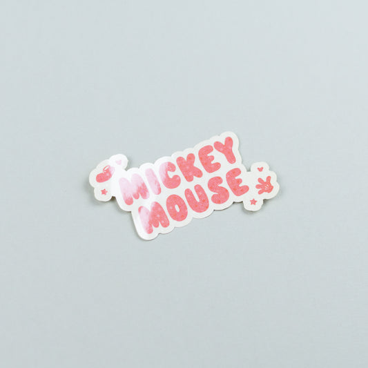 Mickey Mouse Sparkly Vinyl Stickers