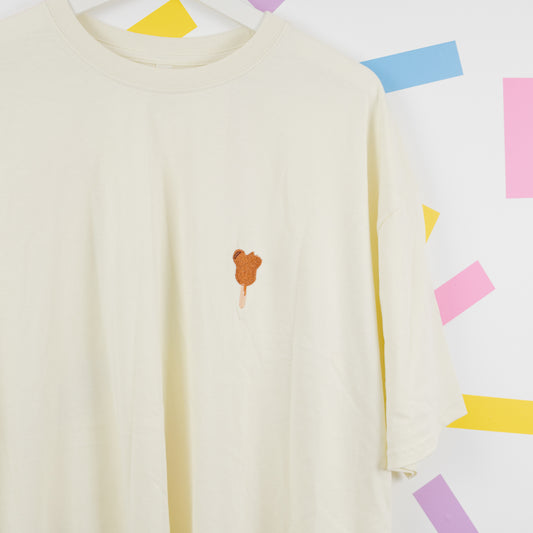 Sample - Mickey Ice Cream Natural T-Shirt