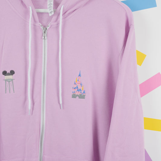 Sample - DLP Pink Zip Up Hoodie