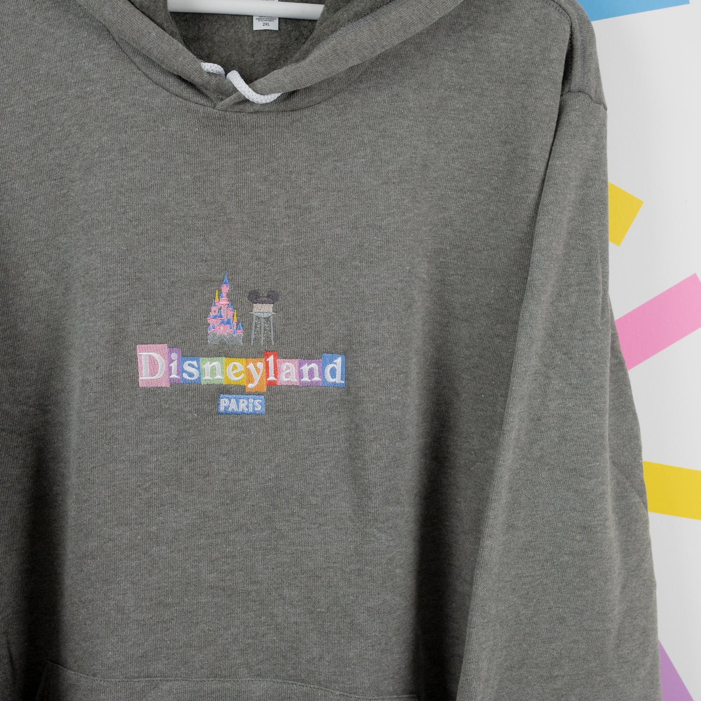 Sample - DLP Grey Embroidered Hoodie
