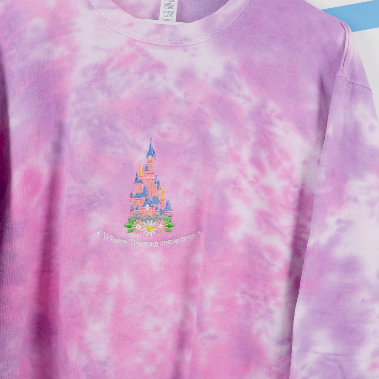 Sample - Where Dreams Come True Tie Dye Jumper