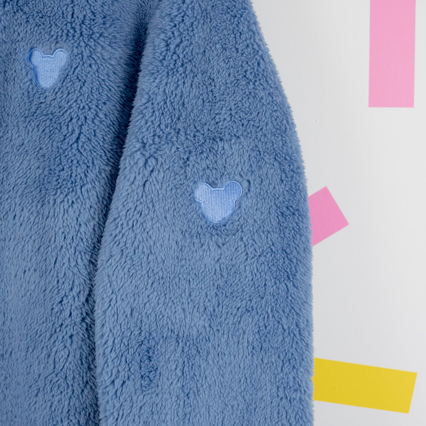 Mickey Minimal Fleece Women's Jacket - Blue