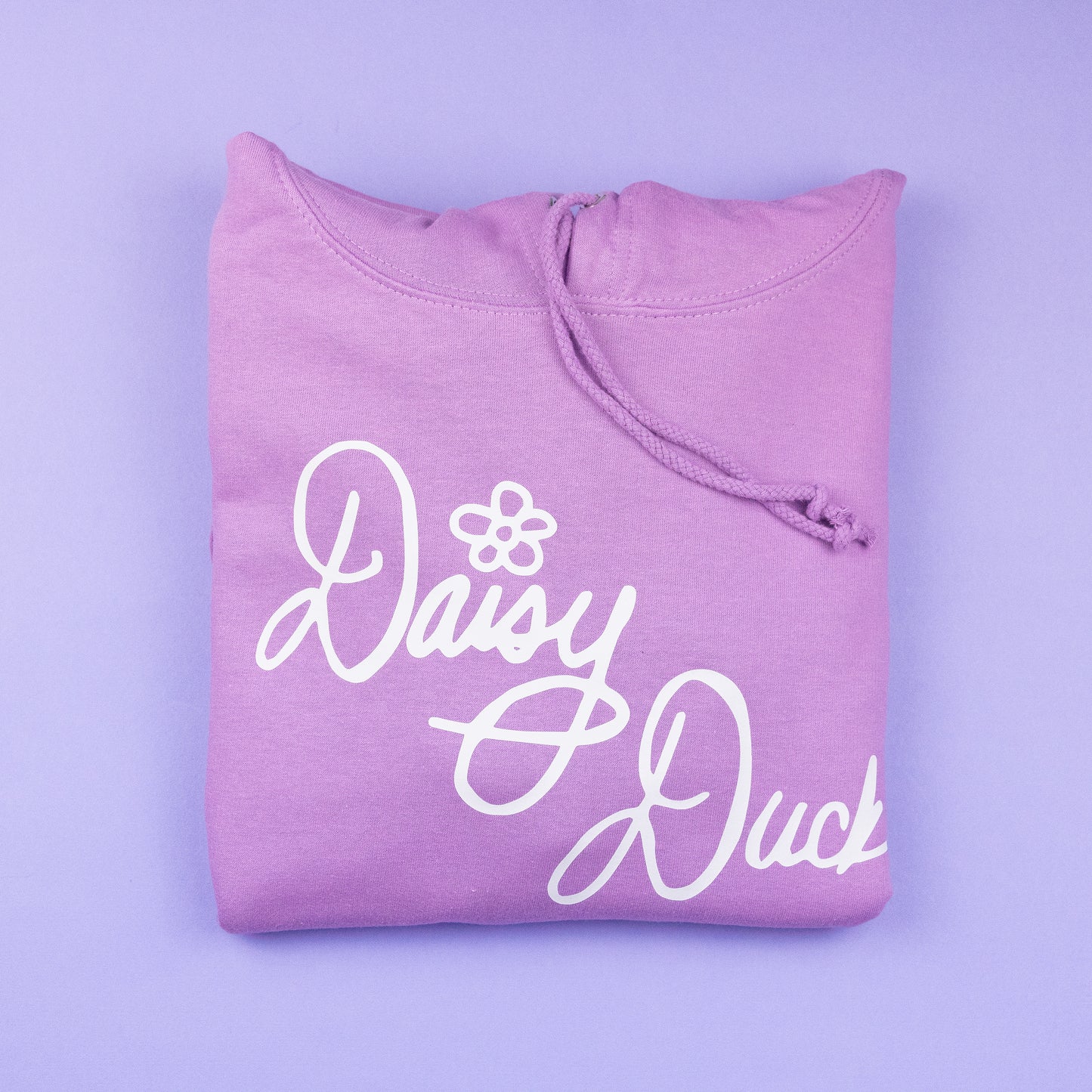 Daisy's Signature Embroidered Hoodie - Purple