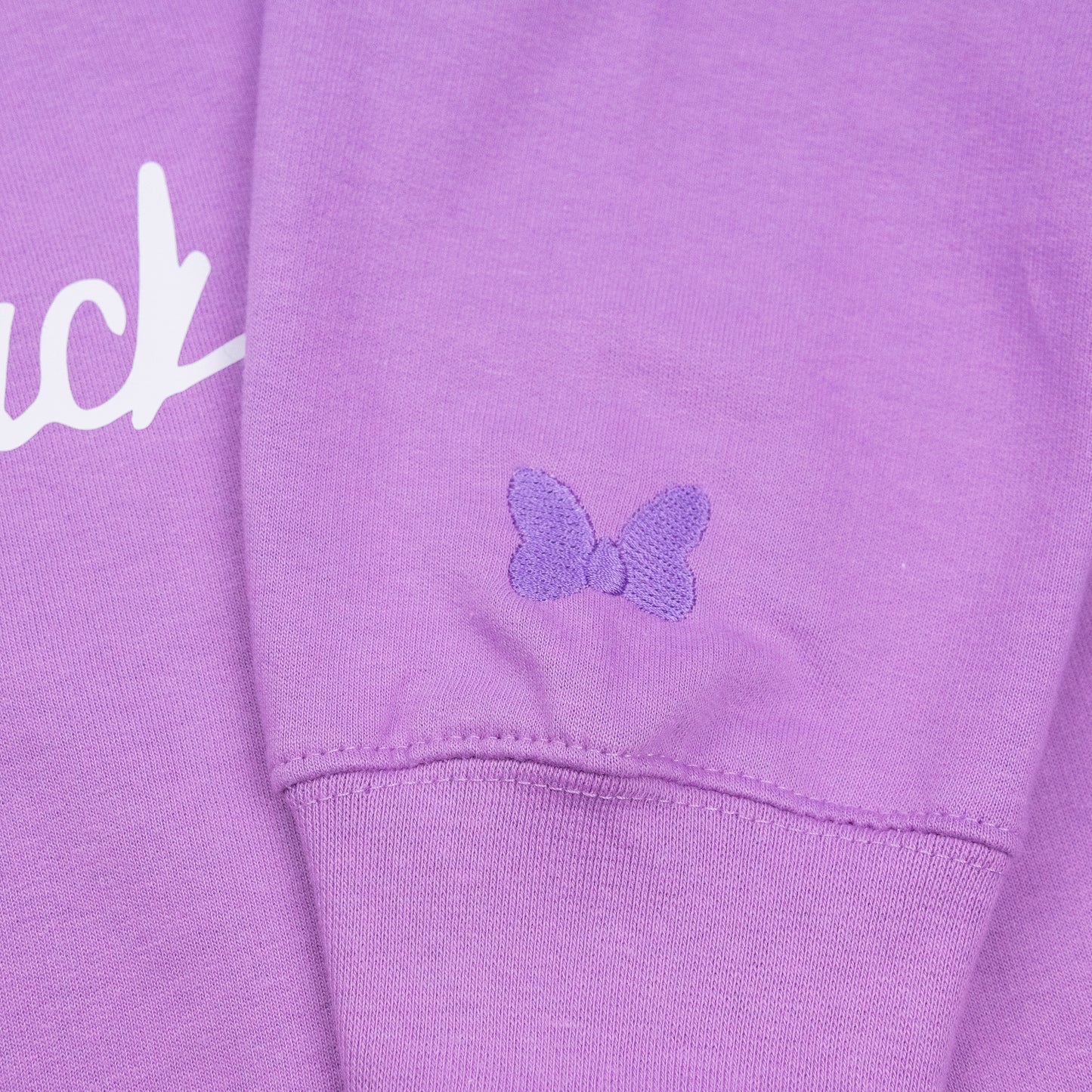 Daisy's Signature Embroidered Hoodie - Purple