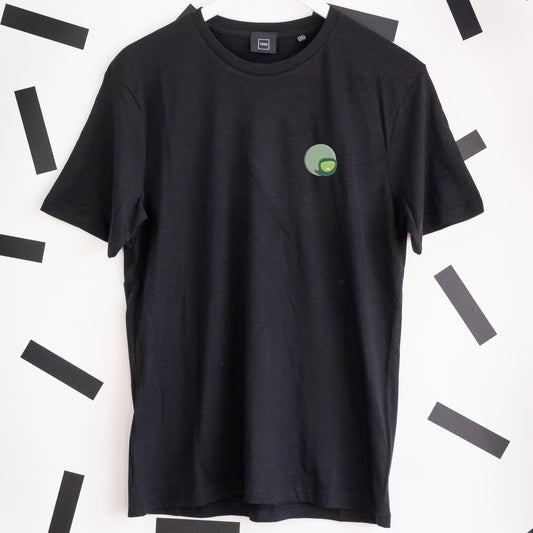 Disgust Embroidered T-Shirt - Black