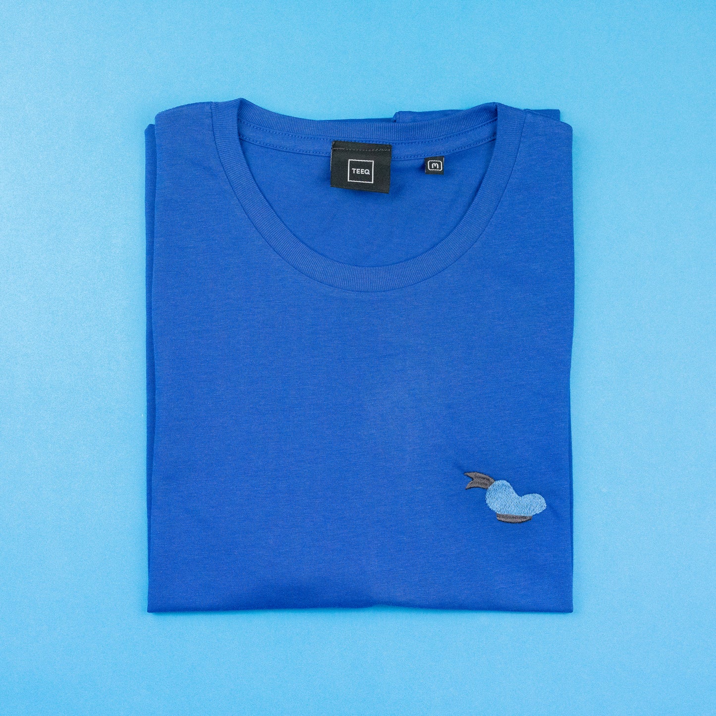 Donald Embroidered T-Shirt - Blue