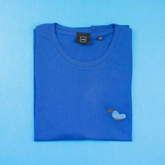 Donald Embroidered T-Shirt - Blue