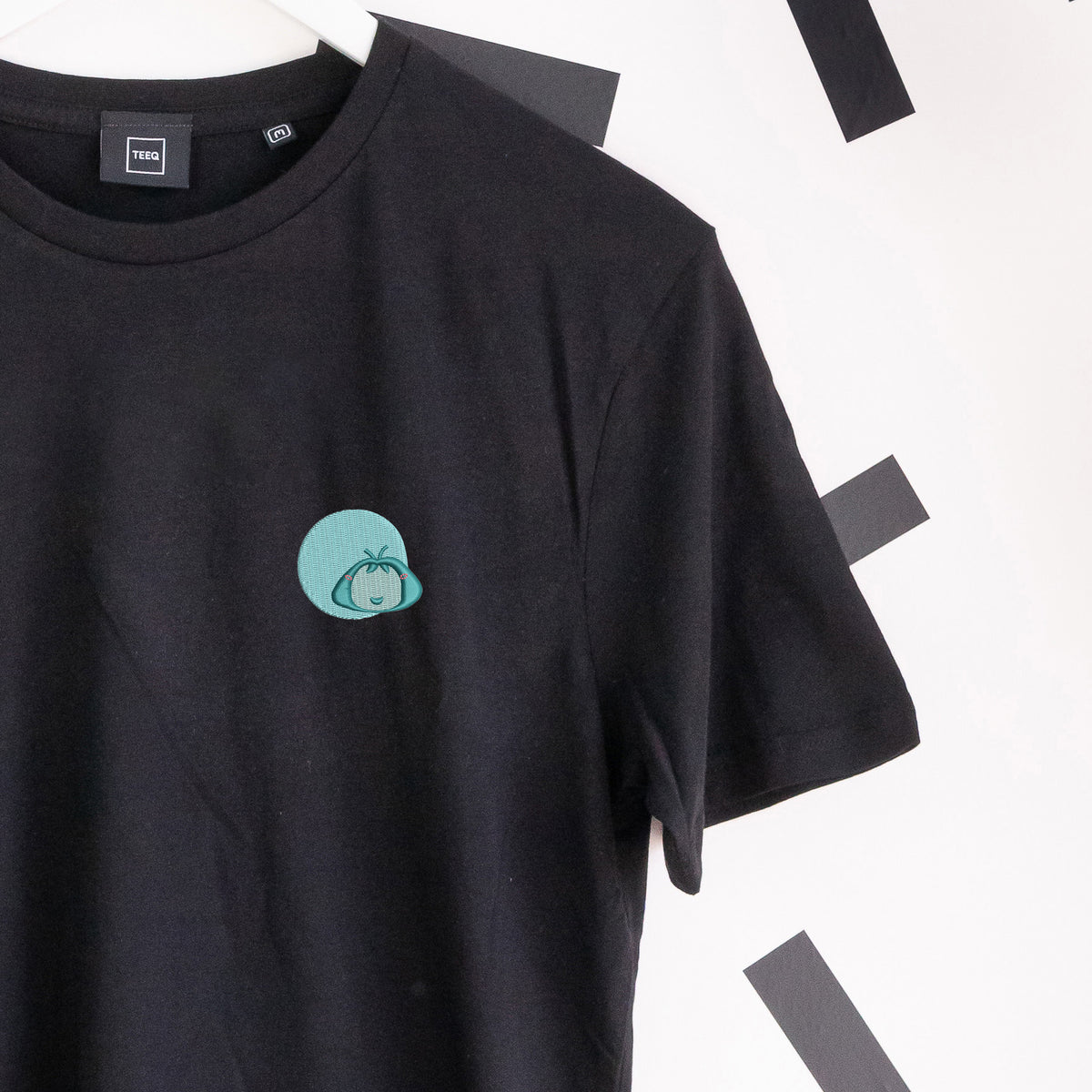 Envy Embroidered T-Shirt - Black