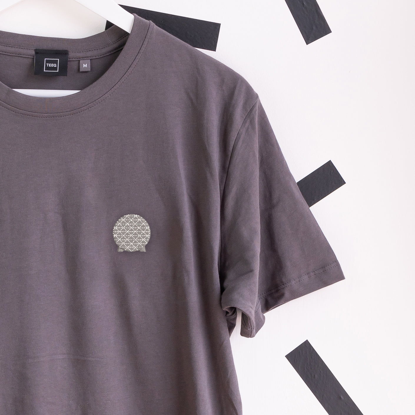 Epcot Embroidered T-Shirt - Charcoal