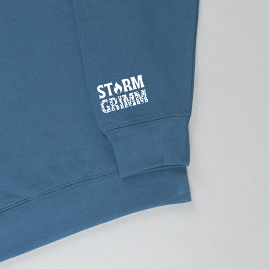 Fantastic Four Blue Embroidered & Printed Jumper