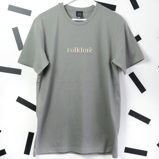 Folklore Taylor Swift Embroidered Grey T-Shirt