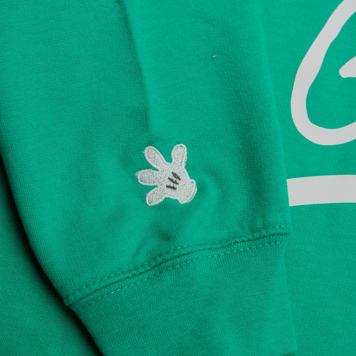 Goofy's Signature Embroidered Hoodie - Green